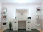 makeup vanity with lights
