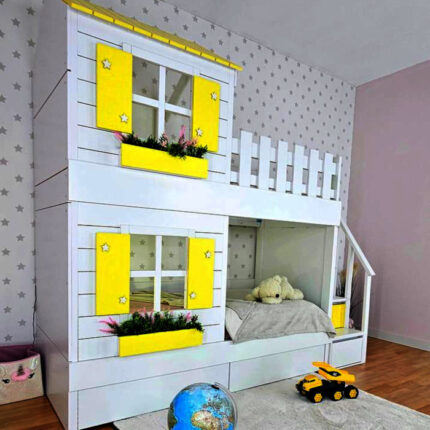 house bunk bed