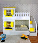 house bunk bed